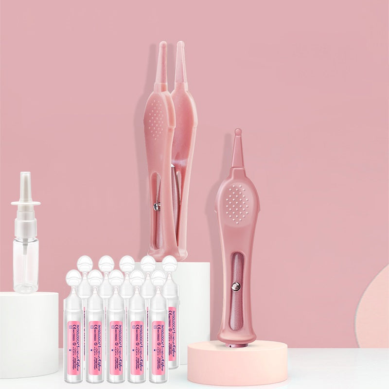 Electric Baby Nasal Aspirator with LED Light – Safe & Gentle Nose Cleaner