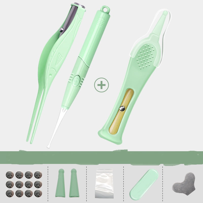 Electric Baby Nasal Aspirator with LED Light – Safe & Gentle Nose Cleaner