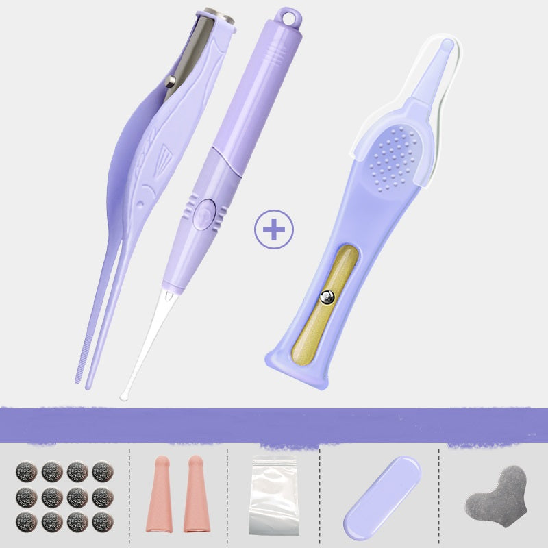 Electric Baby Nasal Aspirator with LED Light – Safe & Gentle Nose Cleaner
