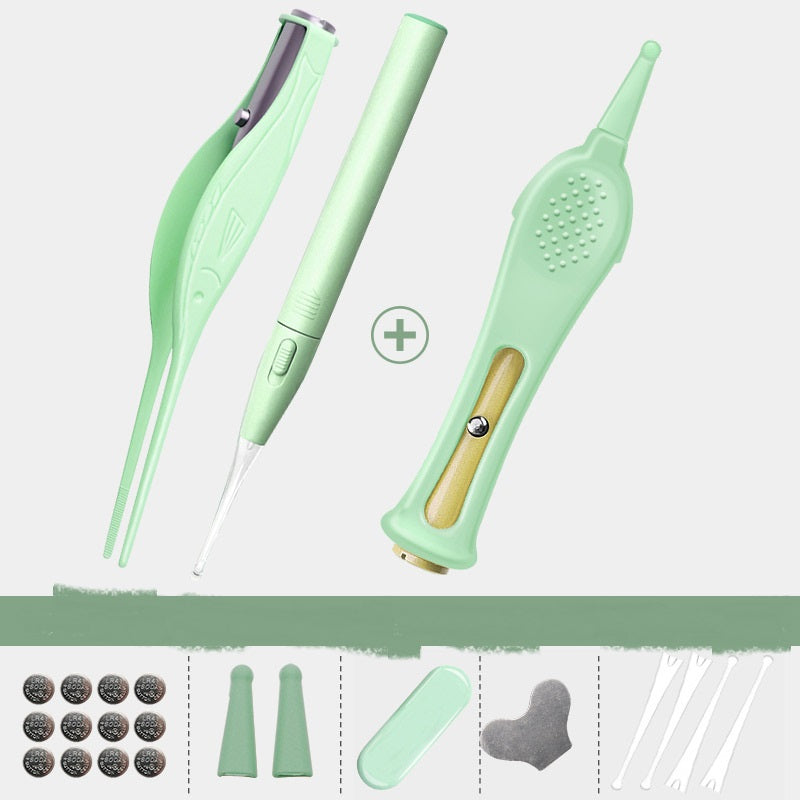 Electric Baby Nasal Aspirator with LED Light – Safe & Gentle Nose Cleaner