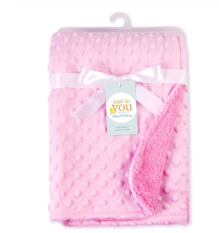 Polar Dot Newborn Baby Swaddle Blanket