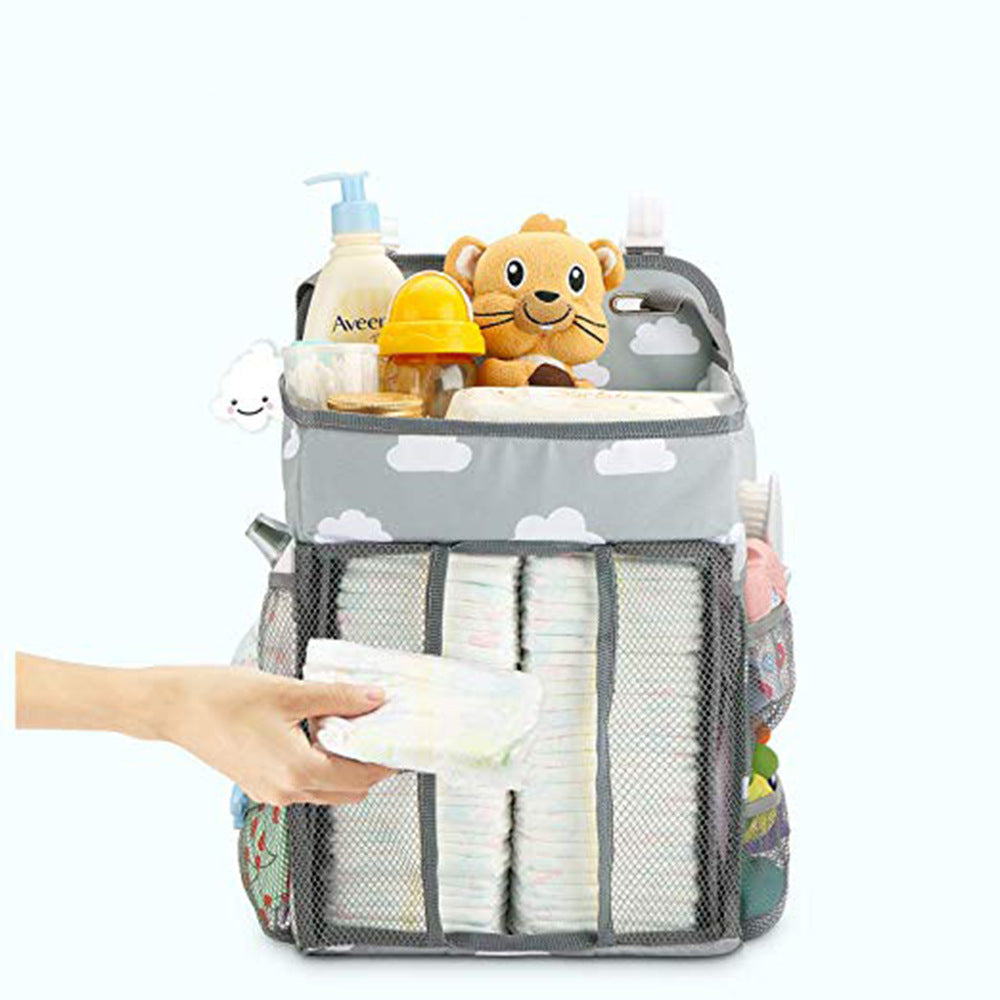 Portable Crib Pocket Organizer