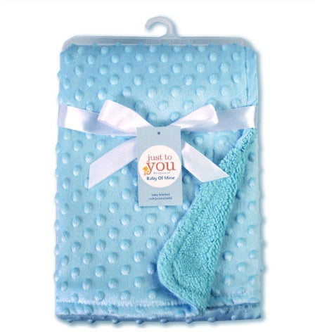 Polar Dot Newborn Baby Swaddle Blanket