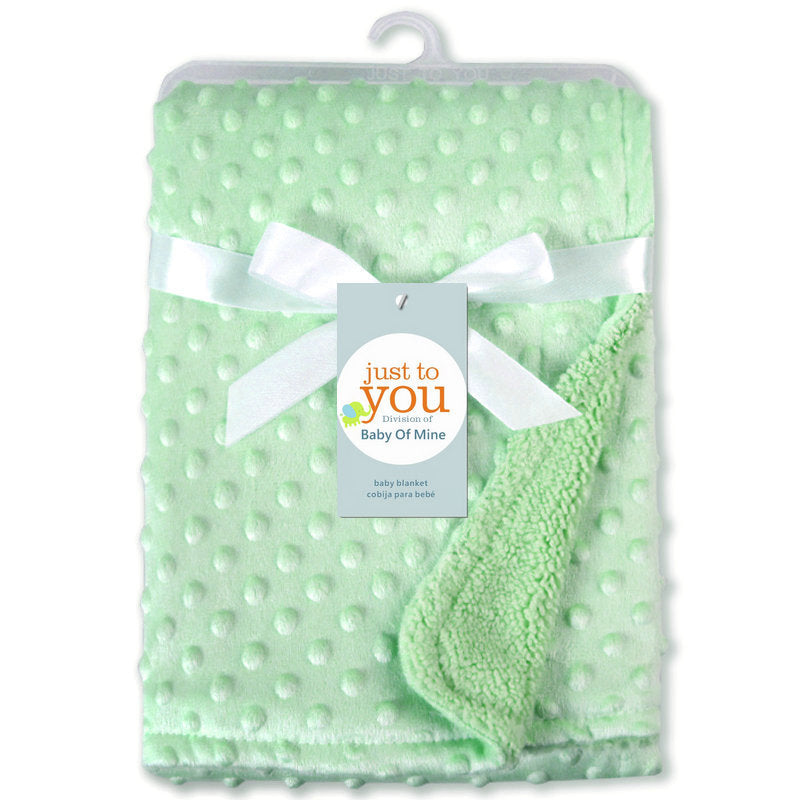 Polar Dot Newborn Baby Swaddle Blanket