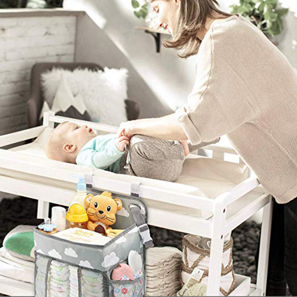 Portable Crib Pocket Organizer